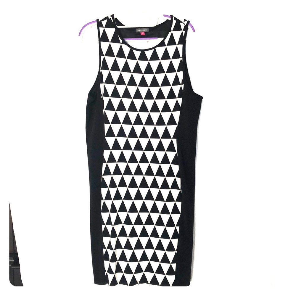 Vince Camuto Black & White Dress